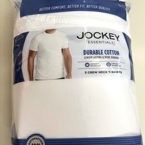 Jockey Essentials White Tees